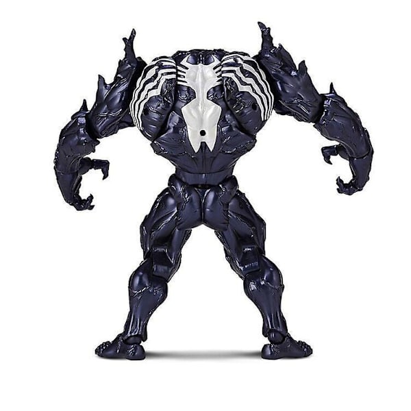 Anime Brugt Sort Venom Dukke Model Legetøj Samlet Stil Model (16cm) Red