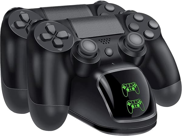 Ps4 Controller Oplader Til Ps4 / Ps4 Slim / Ps4 Pro