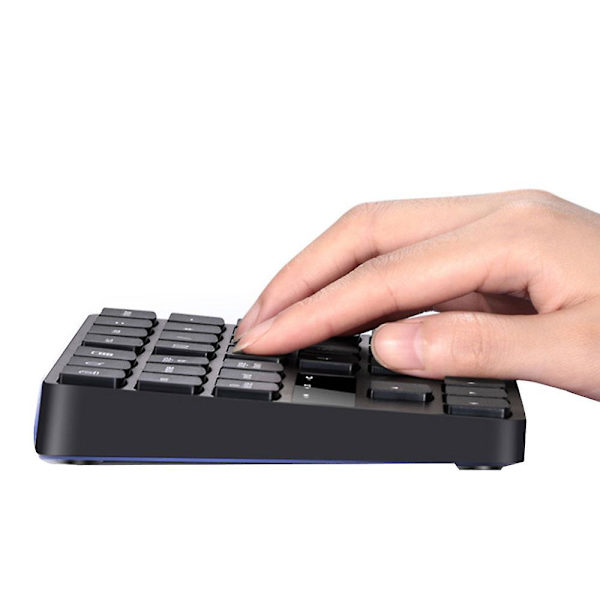 Numeric Keypad 35-keys Portable Usb Wireless Numeric Keypad Rechargeable Ultra-silent External Numeric Pad