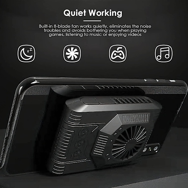 Cellphone Cooler Pad Portable Semiconductor Cooling Fan Cooling Pad For Mobile Phones Tablets battery included