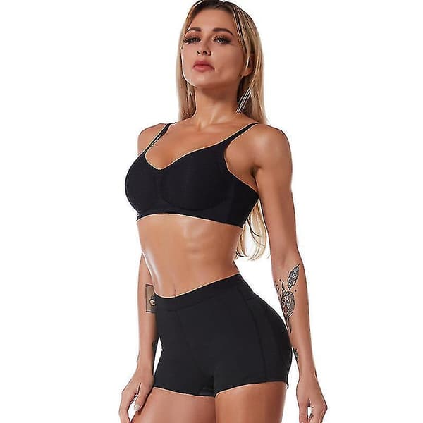 Rumpe Løfter Truser Hofteforsterker Shapewear Magekontroll Kropp S BLACK XL