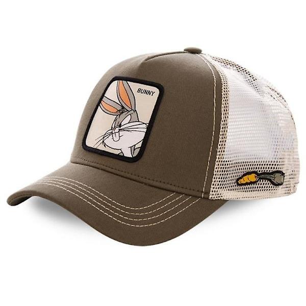 Mikki Snapback puuvillainen baseball-lippis & Dad Mesh / Trucker-hattu BUNNY BROWN