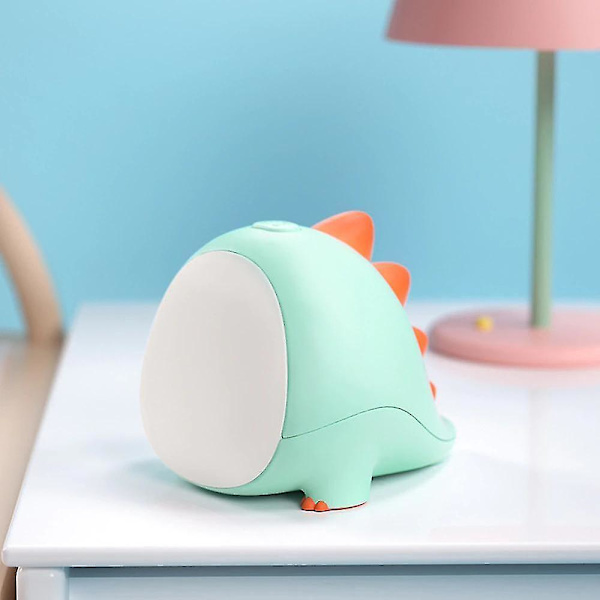 USB Rechargeable LED Dinosaur Night Light(Green)