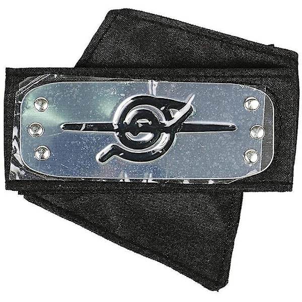 Naruto Headband With Metal Plated Cosplay Leaf Village Sand Veil Akatsuki Yahikonaruto Headband Party Naruto Birthday Party Supplies Role Playing Acce