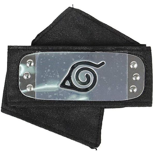 Naruto Pandebånd Med Metalbelagt Cosplay Leaf Village Sand Veil Akatsuki Yahikonaruto Pandebånd Fest Naruto Fødselsdagsfest Forsyninger Rollespils Acce