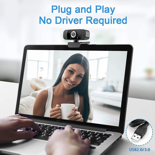 Web Camera With Auto Light Correction, For Video Streaming
