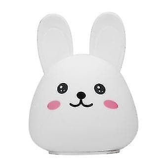 Expression Rabbit Animal Gift Cute Les Nightlight With Silicone Best Kids Gift