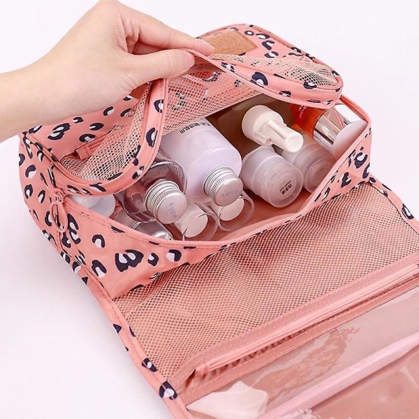 High Capacity Makeup Bag Travel Cosmetic Bag Waterproof Toiletries Storage Bags Travel Kit Ladies Beauty Bag Neceser Organizer Style 1