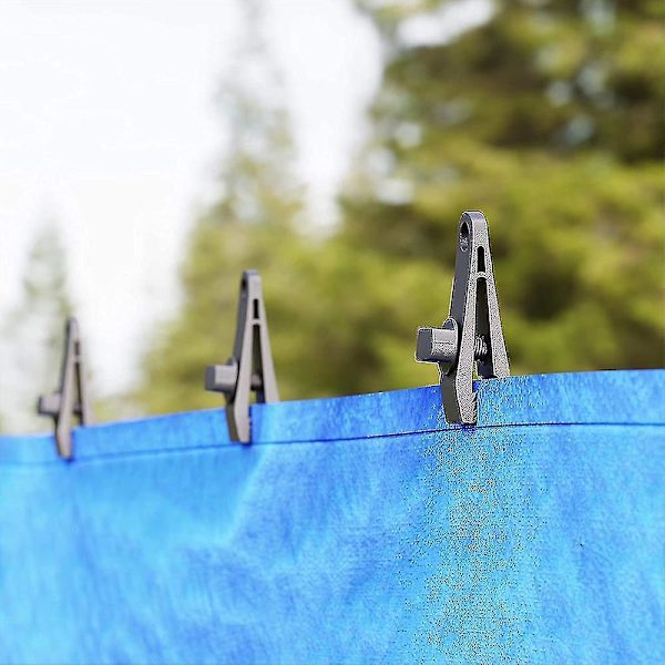 10pack Heavy Duty Reusable Tarp Clips - Use With Canopy Tent