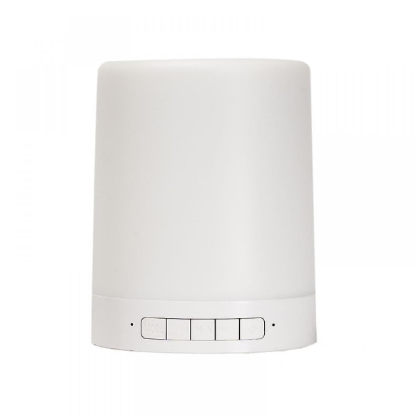 Bluetooth Højttaler Bordlampe - Bordlampe med USB-port - Touch-dæmpbar Varm Hvid Lampe - Meget Velegnet til Brug Som Natbord, Stue - Hvid