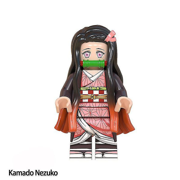 Demon Slayer Byggeklodser Serie Charjiro Sommerfugl Ninja Samlet Puslespil Byggeklodser Minifigur Børnegave