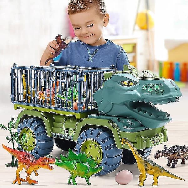 Dinosaur Legetøjsbil til Børn Store Ingeniørkøretøjer Byggekøretøjer Legetøjsgave