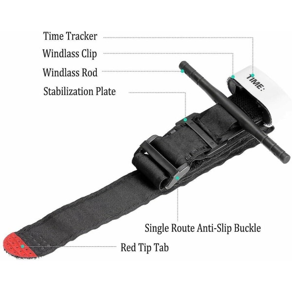 3/5/10/20pcs Tourniquet Rapid One Hand Application Emergency Outdoor First Aid Kit 3pc