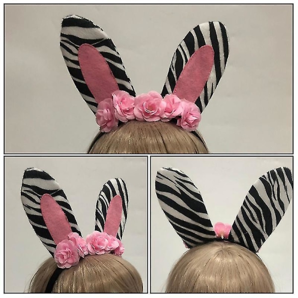 2 kpl Ihana Kukka Päähine Juhla Cosplay Hiuspanta Tyylikäs Hiusasuste Pinkki