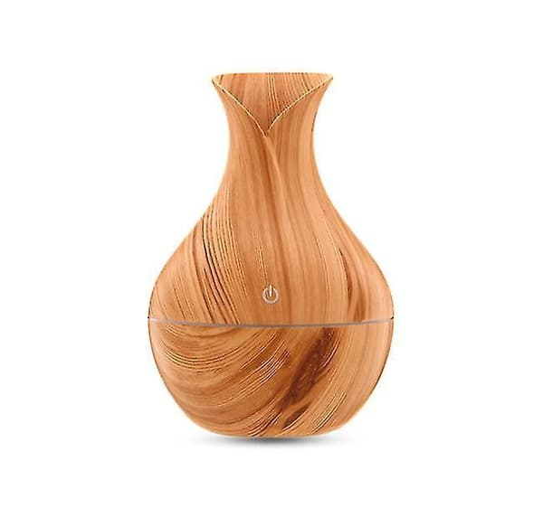 Ultralyd Luftfugter Æterisk Olie Diffuser Aroma Diffuser 130 Ml*stb Light Wood color