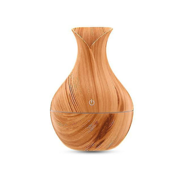 Ultrasonic Humidifier Essential Oil Diffuser Aroma Diffuser 130 Ml*stb Light Wood color