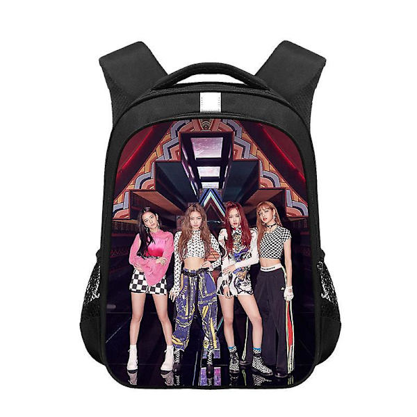 Blackpink Backpack Laptop Bag School Bagbookbag Teens Bookbag Children style 9
