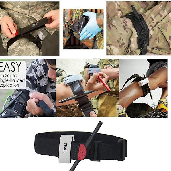 3/6 Pcs Emergency Tourniquet Outdoor Portable First Aid Quick Tourniquets Cat Medical Tactical Equipment 3pc