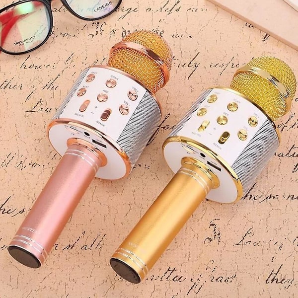 2022 New Children's Bluetooth Wireless Microphone black