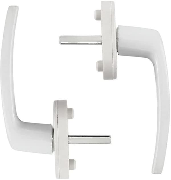 Vindushåndtak 2 Stk Aluminium Legering Vindushåndtak Solid Aluminium Håndtak