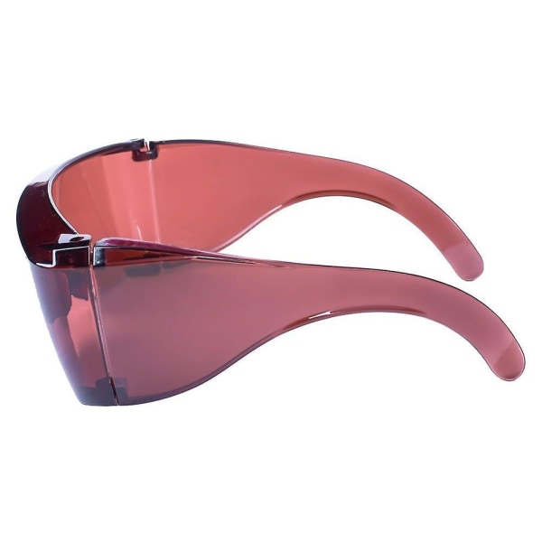 Ekstra Store Solbriller � Passer Over Solbriller Til Personer Med Briller I Solen - Brun Brown