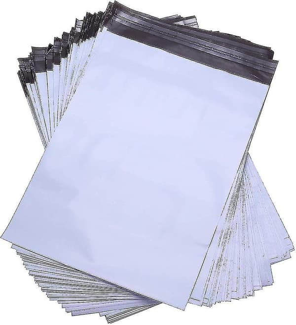 100 Seal Postal Mail Sacks Parcel Delivery Bag Mailing Postal Bags Plastic