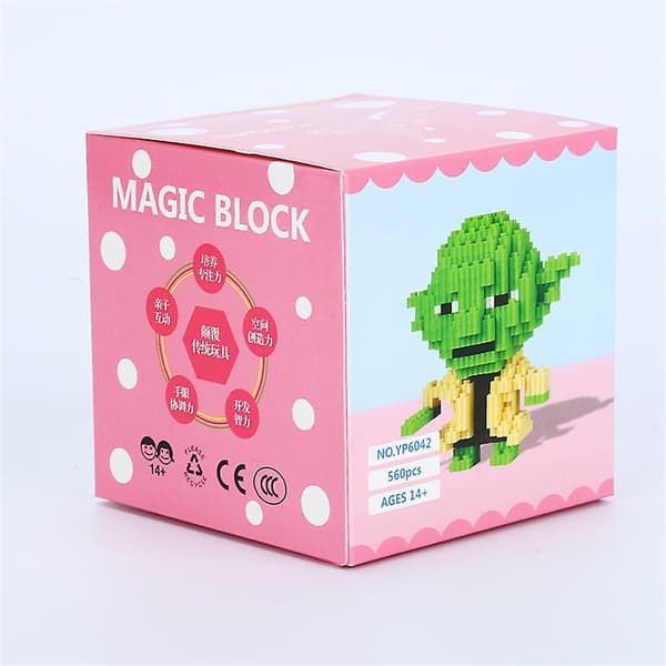 Toy Building Blocks Stall Small Particles High Difficulty Puzzle Assembled Toys-style 36