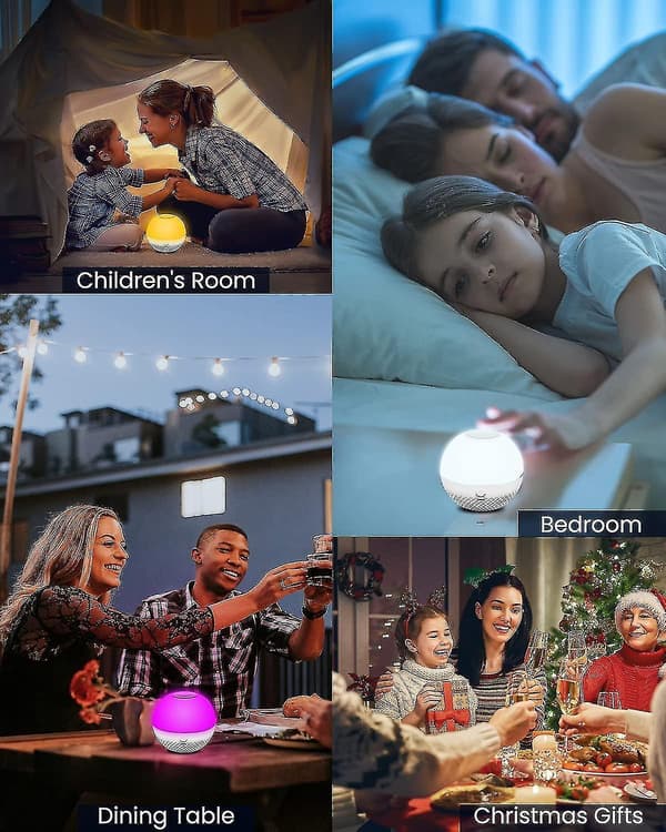Led Night Lights Can Charge Remote Control Color Night Lamp