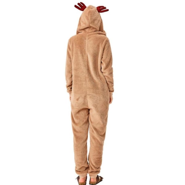 Voksen Vaskeklud Heldragt Jule Elg Kostume Julefest Rollespil Kostume S-xl L