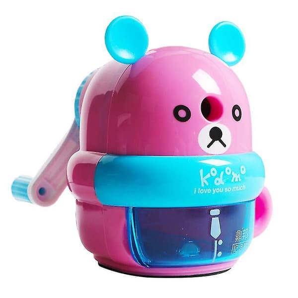 Children's Hand-crank Pencil Sharpener Cartoon Manual Pencil Sharpener School A