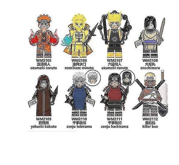 Naruto Serie Naruto Byggeklodser Minifigur Børn Samle Legetøj-i