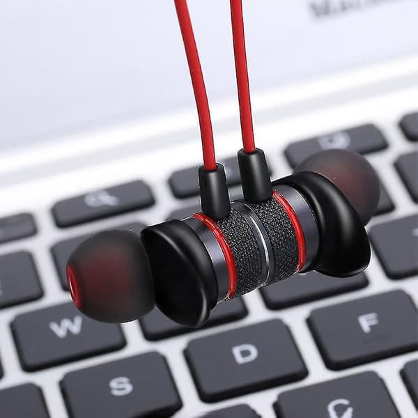 Plextone G15 3.5mm Wired In-ear Earphone Volume Control Game Headphone With Mic Black