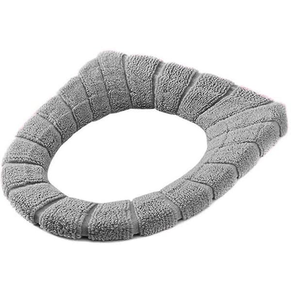 Bathroom Soft Thicker Warmer Stretchable Washable Cloth Toilet Seat