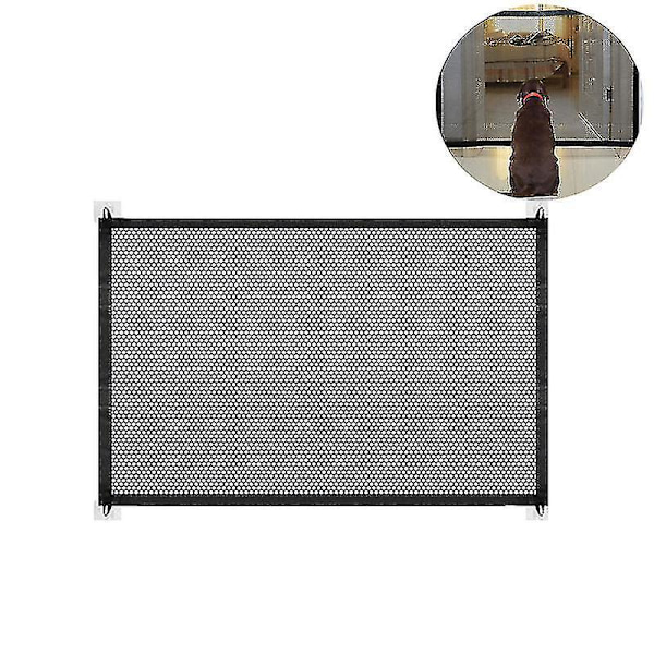 Dog Gate, Magic Gate For Dogs, Lockable Safety Gate