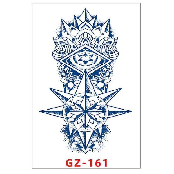 Realistic Temporary Tattoo Sticker Waterproof Long Lasting Diy Fake Tattoo Great Gifts For Women Men GZ164