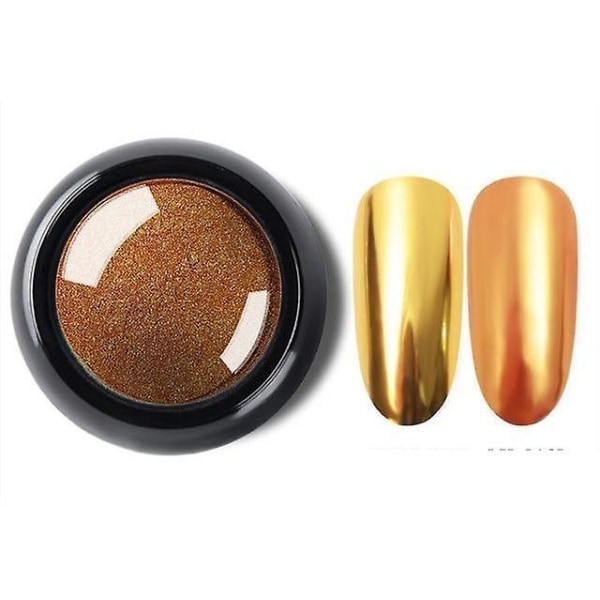 Dippepulver Krom Spejl Glitter - Pigment til Negle 1