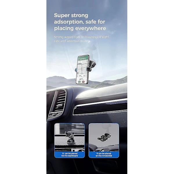 phone Mobile Mount Car Compatible Phones(blue)