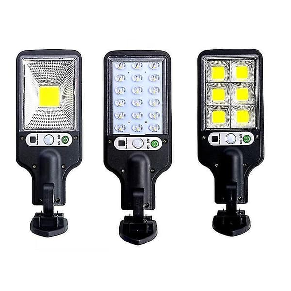 New Outdoor Solar Street Light Waterproof Sensor Garden Light Rotatable Bracket Garden Light Wall 616B-72COB