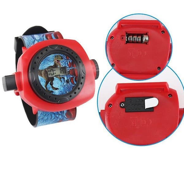Kids Dinosaur Shark Watch Projector Night Learning Toy Flashlight Sleeping  Flashlight Toys Gift Sea World