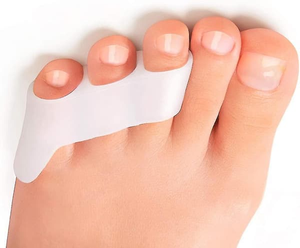 Toe Spreader Small Toe, 4pcs Silicone Toe Spacer For Overlapping Toes