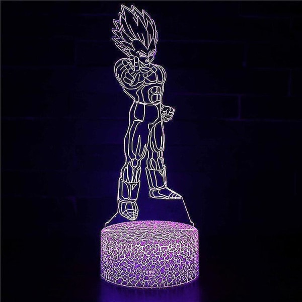 3D Illusion Lamp 7 Colors Optical Change Touch Light USB and Remote Control Art Deco Make A Romantic