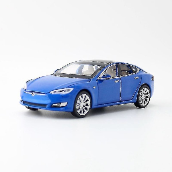 1:32 Tesla Model X Model 3 Model S Alloy Car Model Diecasts Toy Vehicles Toy Cars Kid Toys Blue