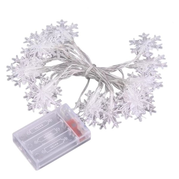 Snowflakes Shape String Lights Party Wedding Christmas Decor Lights