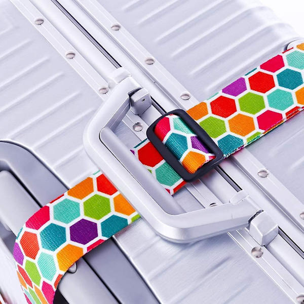 The Luggage Belt Is Suitable For The Suitcase Of The Travel Airport. It Is Adjustable green