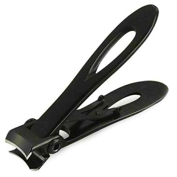 (Black) Extra Large Toe Nail Clippers for Thick Nails Heavy Duty Cuticle Professional
