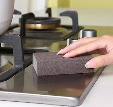 5pcs Sponge Carborundum Brush Kitchen Washing Cleaning Kitchen Cleaner Tool
