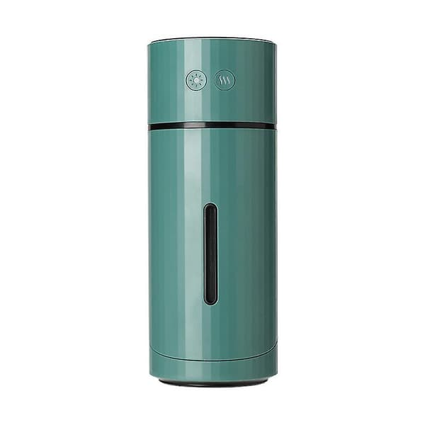 260ml Trådløs USB Luftfukter Fargerikt Lys Eterisk Olje Diffuser - Rød/usb Kabel Lading - Rød//usb Kabel Lading Green