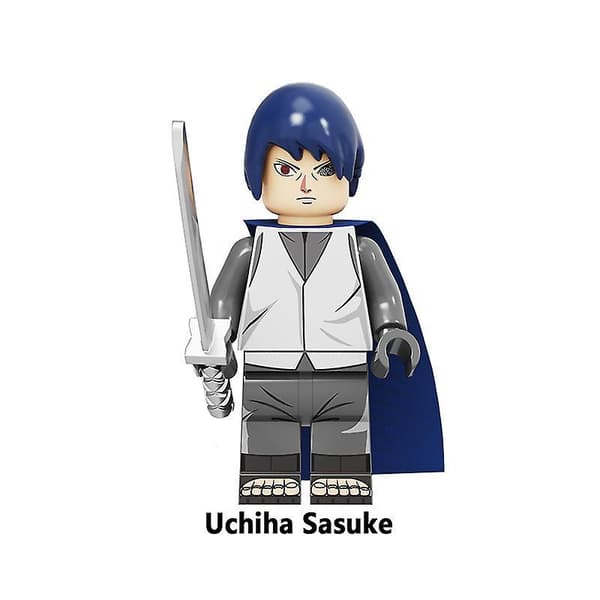 6 stk. Naruto Byggeklods Minifigur Legetøj