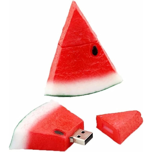 Hedelmäaiheinen USB-muistitikku 128gb Sarjakuva Vesimeloni USB-muistitikku