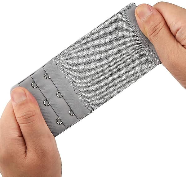 9 stk. BH-forlenger 2 kroker 3 kroker 4 kroker Nylon Elastisk BH-bånd Forlengelsesstropp